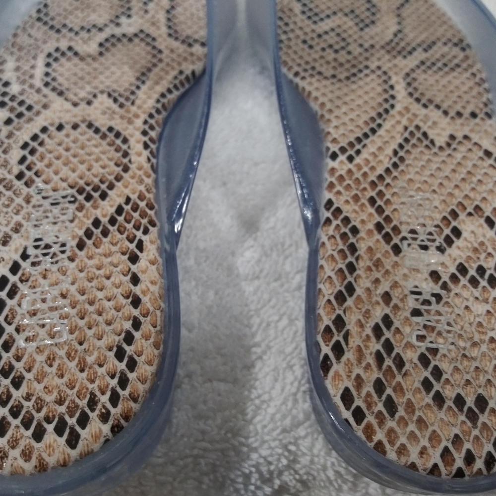 🆕Cape Robbin Transparent Slip on Mules - Picture 3 of 5
